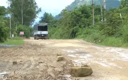 Tỉnh lộ 3 ở Khánh Hòa xuống cấp nghiêm trọng