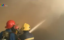 Gia Lai: Cháy kho nguyên liệu sản xuất than nén