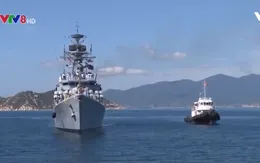 Tàu Hải quân Ấn Độ cập cảng Cam Ranh