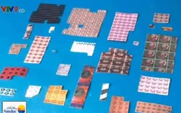 CẢNH BÁO: Tem giấy chứa chất gây nghiện tạo ảo giác