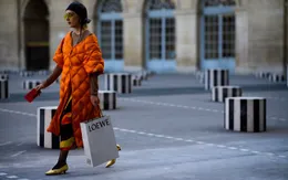 Muôn kiểu áo phao xuất hiện ở các Tuần lễ thời trang