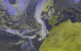Bão Ophelia tràn vào Ireland