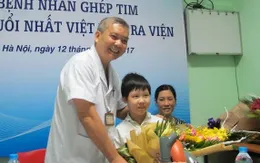 Bệnh nhi nhỏ tuổi nhất được ghép tim đã xuất viện sau 2 tháng phẫu thuật