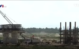 Quảng Ngãi: Đẩy nhanh tiến độ thi công cầu Thạch Bích