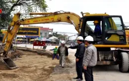 Chậm tiến độ cầu vượt nút giao Quốc lộ 48B với Quốc lộ 1