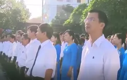 Quảng Trị: Đồng loạt tổ chức nghi lễ chào cờ đầu tuần