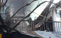 Cháy cơ sở may mặc tại TP.HCM