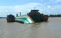 Chìm sà lan trên sông Krông Ana, 2 phụ nữ thiệt mạng