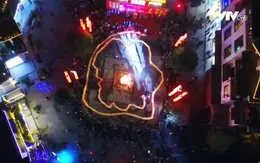 Rực rỡ điệu múa rồng lửa ở Trung Quốc