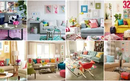 "Thổi hồn" cho phòng khách trong nhà bằng sắc màu rực rỡ