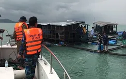 Cảnh sát biển cứu nhiều người bị mắc kẹt tại các đảo trong bão
