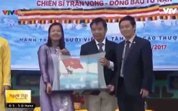 Đấu giá tranh cát "Gạc Ma - Vòng tròn bất tử" tại Hàn Quốc