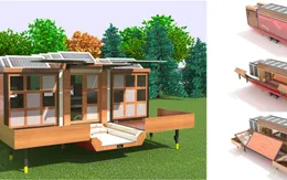 "Choáng" với những thiết kế nhà di động có thể dịch chuyển muôn nơi
