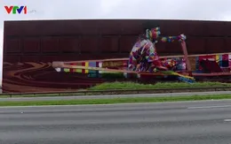 Sắp hoàn thiện tác phẩm tranh graffiti lớn nhất thế giới