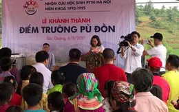 Khánh thành điểm trường mới cho thôn nghèo ở Hà Giang