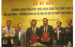Bộ Lao động, Thương binh và Xã hội cùng Bộ  Tư pháp phối hợp công tác