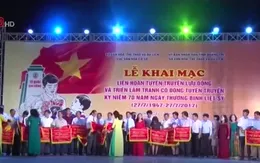 Khai mạc Liên hoan Tuyên truyền lưu động kỷ niệm 70 năm Ngày Thương binh - liệt sĩ