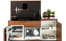 Những gian bếp "đóng hộp" hiện đại bà nội trợ nào cũng ước ao