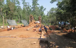 Hoàn thành phục dựng đoạn đường cổ tại Thánh địa Mỹ Sơn