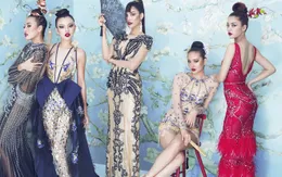 Lan Khuê và học trò nổi bật với phong cách Á Đông