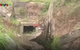 Sạt lở nghiêm trọng tại khu kinh tế cửa khẩu Cầu Treo