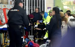 Tai nạn tàu hỏa ở Tây Ban Nha, 45 người bị thương