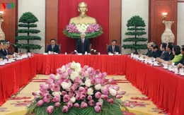 Tổng Bí thư tiếp các Trưởng cơ quan đại diện Việt Nam ở nước ngoài