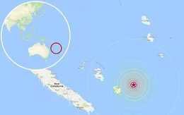 Sóng thần sau động đất ở Nam Thái Bình Dương