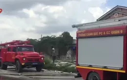 TP.HCM: Căn nhà của đôi vợ chồng già bốc cháy dữ dội