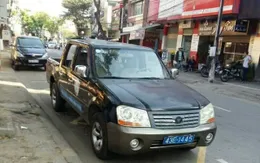 Cảnh sát giao thông Đà Nẵng tiếp tục xử lý xe biển xanh vi phạm