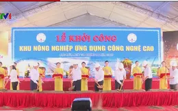 Khởi công Khu nông nghiệp ứng dụng công nghệ cao phát triển ngành tôm