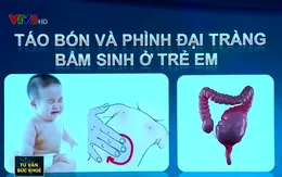 Tìm hiểu táo bón và bệnh phình đại tràng bẩm sinh ở trẻ em