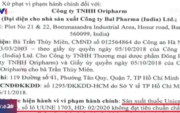 Thu hồi lô thuốc viên Unicet không đạt tiêu chuẩn chất lượng