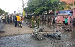 Long An: Đứt đường dây điện 2 học sinh tử vong, 4 thương nặng