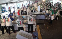 Argentina: Kỷ lục nướng 11.000 bánh pizza trong 12 giờ