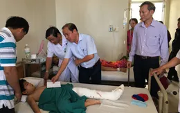 Tập trung chăm sóc, điều trị các nạn nhân ngập lụt ở Khánh Hòa