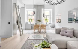 Căn hộ màu xám ai nhìn cũng thích thú