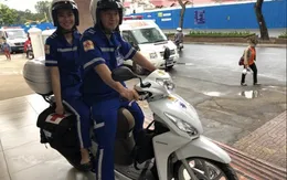TP.HCM: Trạm Cấp cứu vệ tinh 115 thử nghiệm mô hình xe cấp cứu cơ động 2 bánh