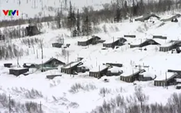 Lở tuyết tại vùng Khabarovsk, Nga