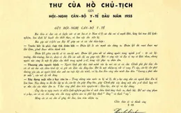 Bộ Y tế: Nhận bản sao Thư của Bác Hồ gửi ngành Y tế năm 1955