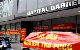 Cư dân chung cư Capital Garden, Hà Nội biểu tình đòi nghiệm thu phòng cháy chữa cháy