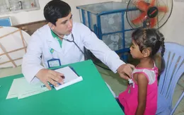 Tầm soát tim mạch miễn phí cho 200 trẻ người Khmer