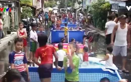 Bữa tiệc nước đường phố ở Philippines