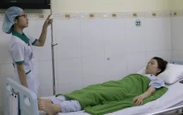 Bị vỡ lách nguy kịch do ngã xe đập vào thanh sắt