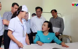 Bộ trưởng Bộ Y tế kiểm tra mạng lưới y tế cơ sở tại Thái Bình
