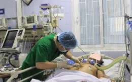 Hơn 6 giờ giành giật sự sống cho một quân nhân nguy kịch