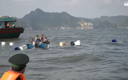 Nghẹt thở xem cảnh bộ đội biên phòng cứu ngư dân bị đắm tàu