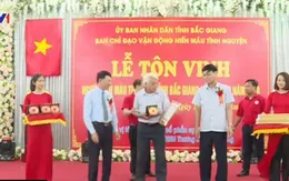 Bắc Giang tôn vinh tập thể, cá nhân hiến máu tiêu biểu