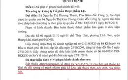 Bán thuốc cao hơn giá kê khai, thêm một doanh nghiệp bị xử phạt