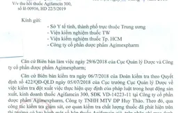 Thu hồi thuốc viên nang Agifamcin 300 giả